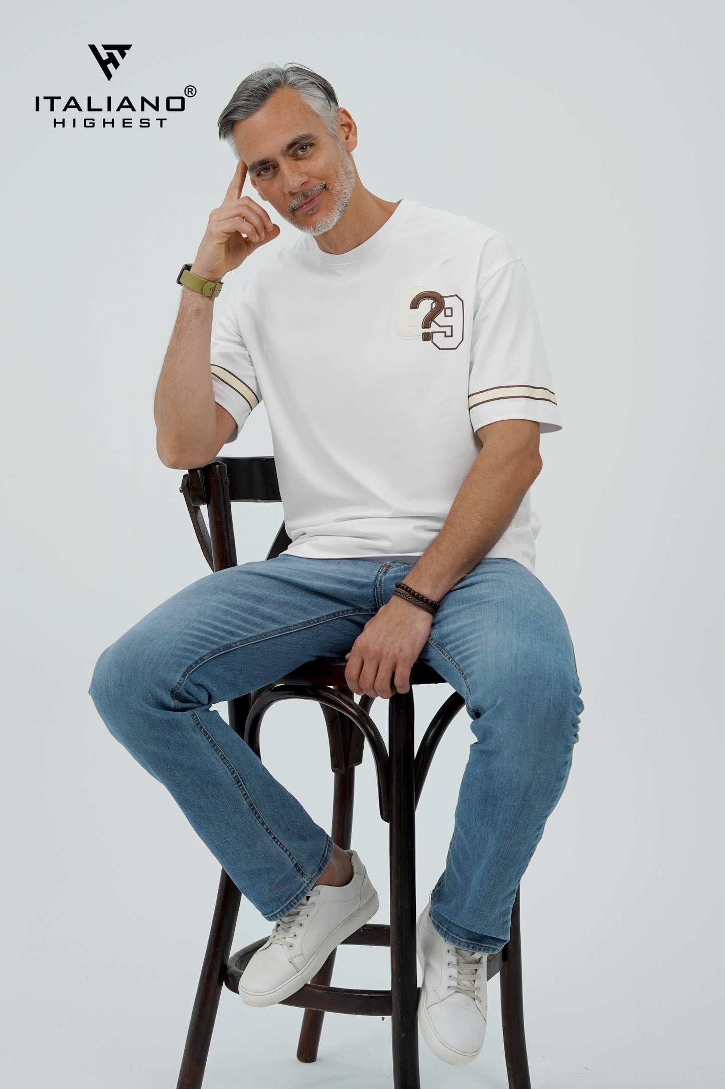 Men T-Shirt OverSize Italiano ITSH1158