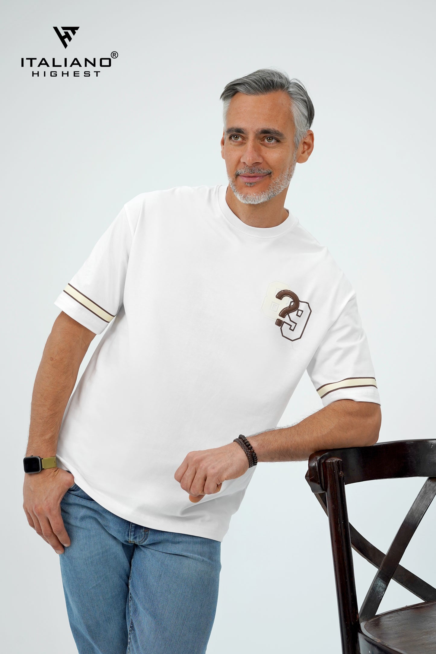 Men T-Shirt OverSize Italiano ITSH1158