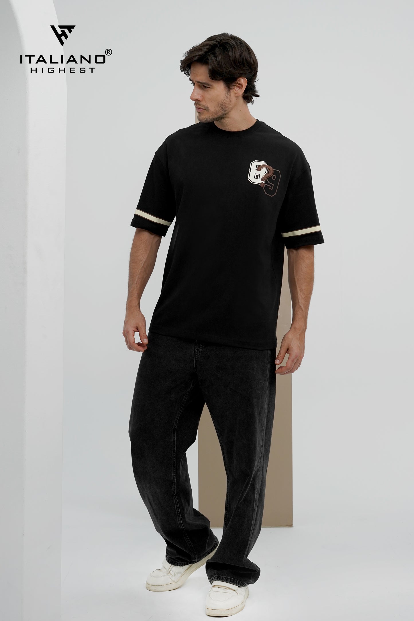 Men T-Shirt OverSize Italiano ITSH1158