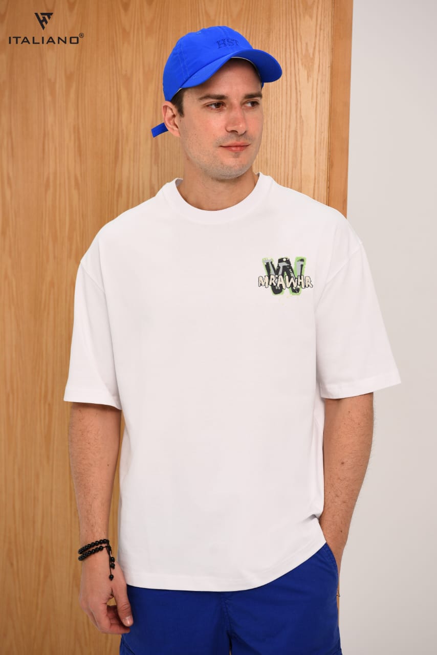Men T-Shirt OverSize Italiano ITSH443