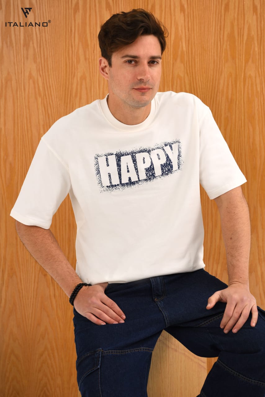 Men T- Shirt OverSize Italiano ITSH 448