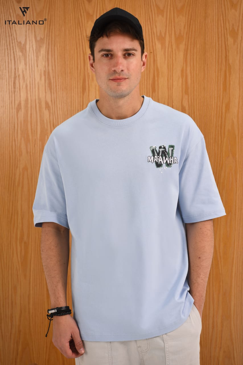 Men T-Shirt OverSize Italiano ITSH443