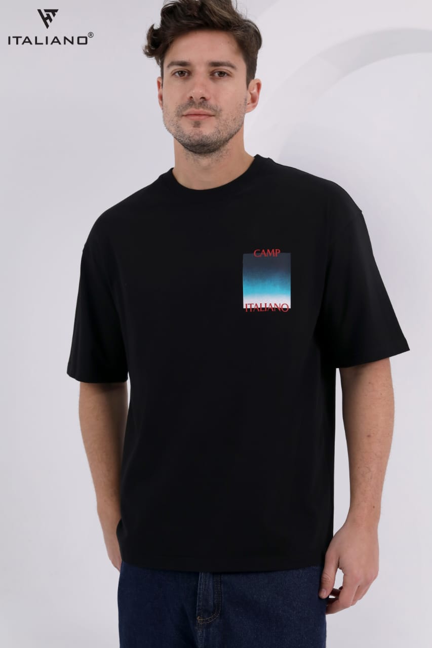 Men T- Shirt OverSize Italiano ITSH 221