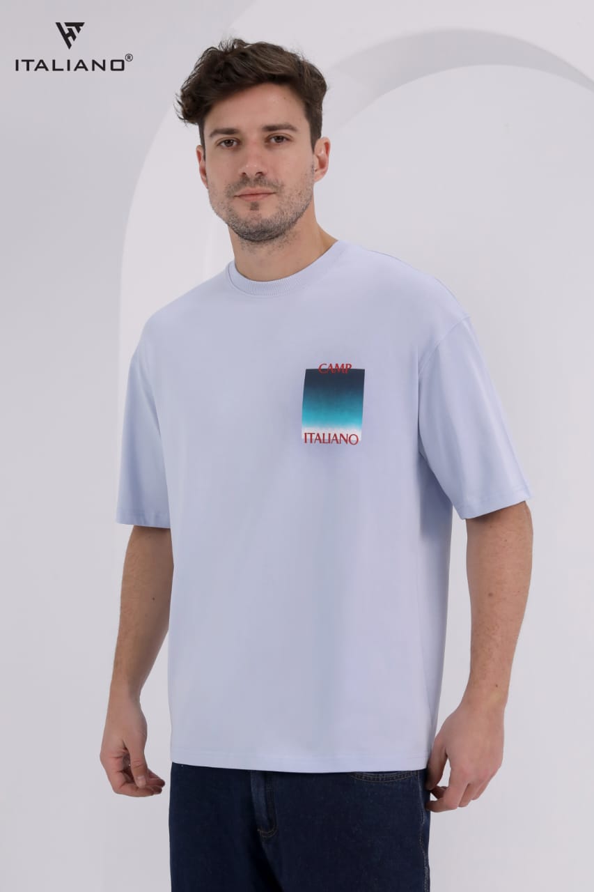 Men T- Shirt OverSize Italiano ITSH 221