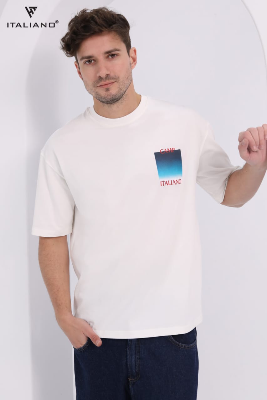 Men T- Shirt OverSize Italiano ITSH 221