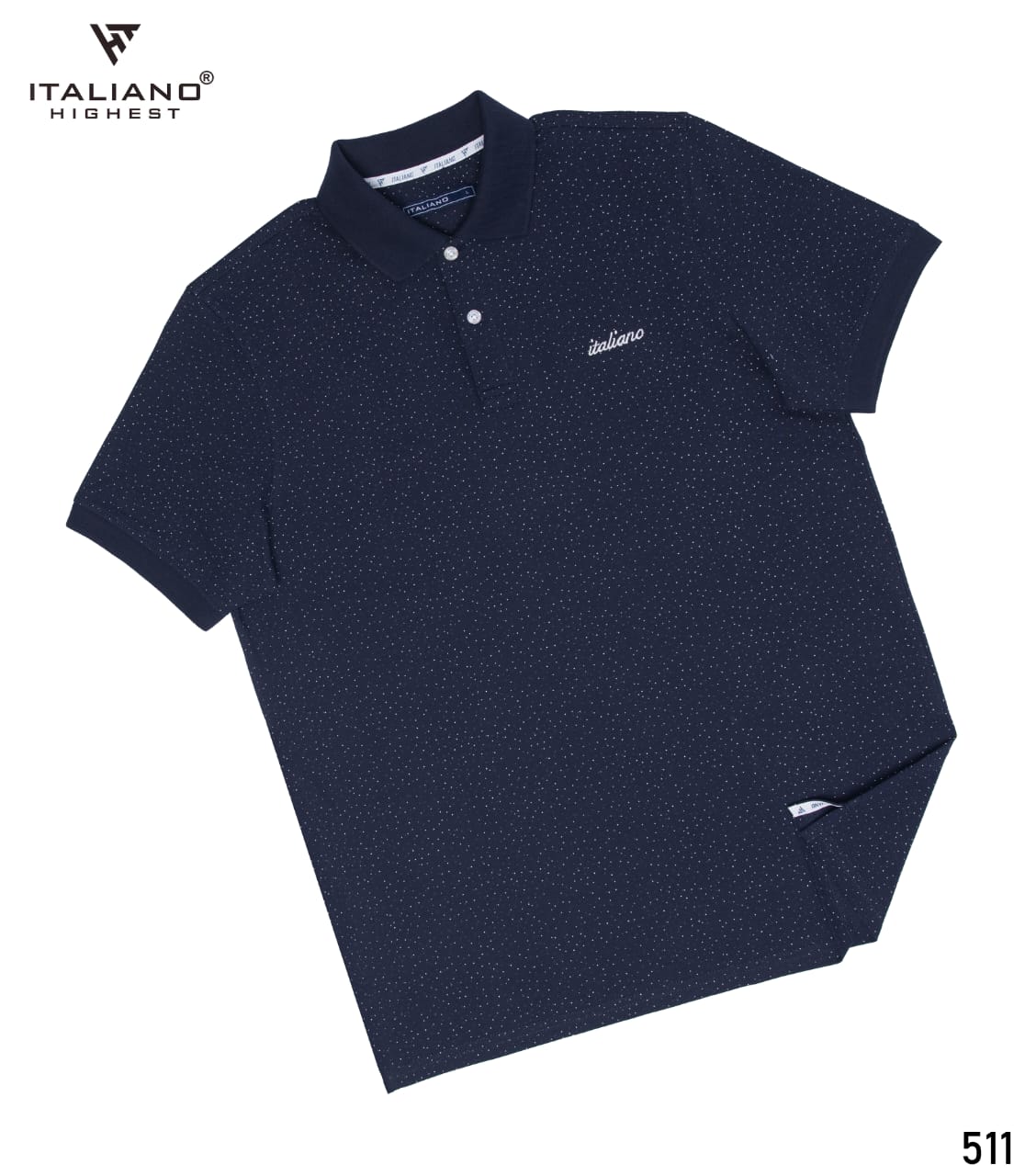 Men T-Shirt polo Italiano ITSH 512