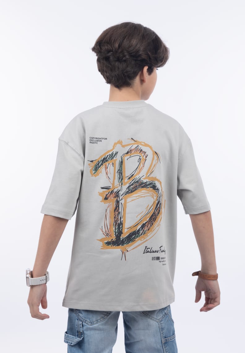 Boys T-Shirt OverSize Italiano ITSH1035