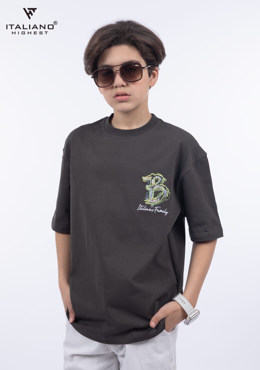 Boys T-Shirt OverSize Italiano ITSH1035