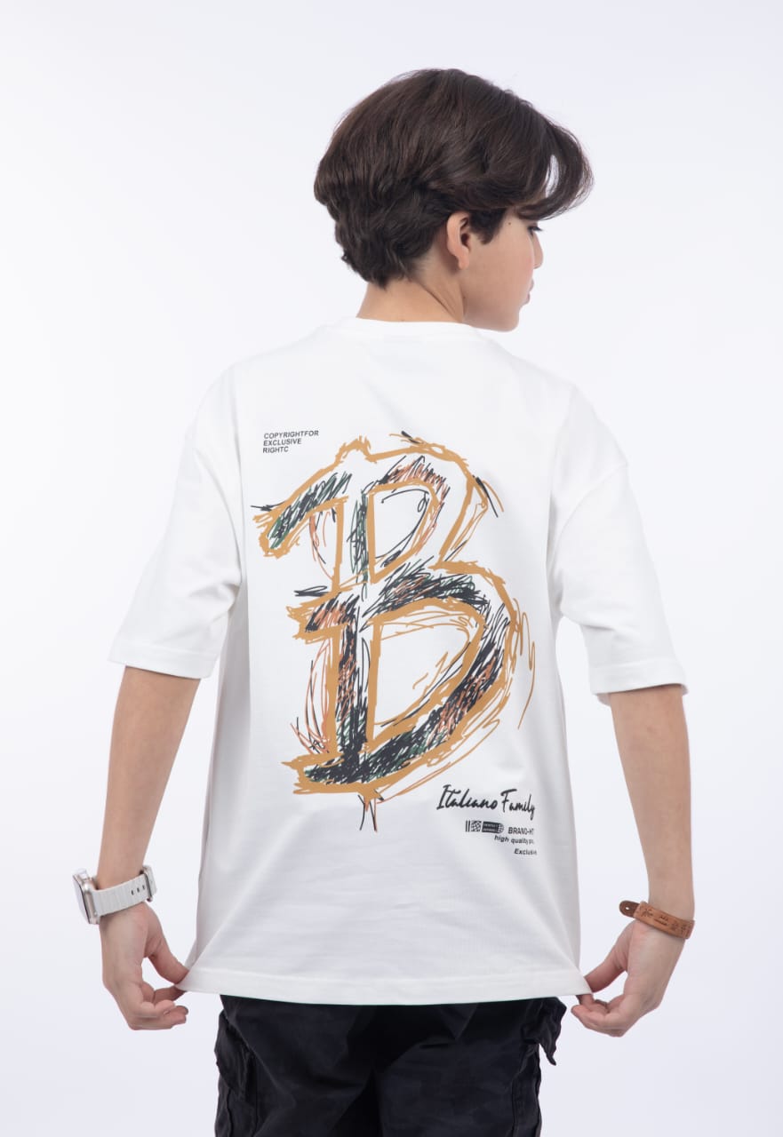 Boys T-Shirt OverSize Italiano ITSH1035