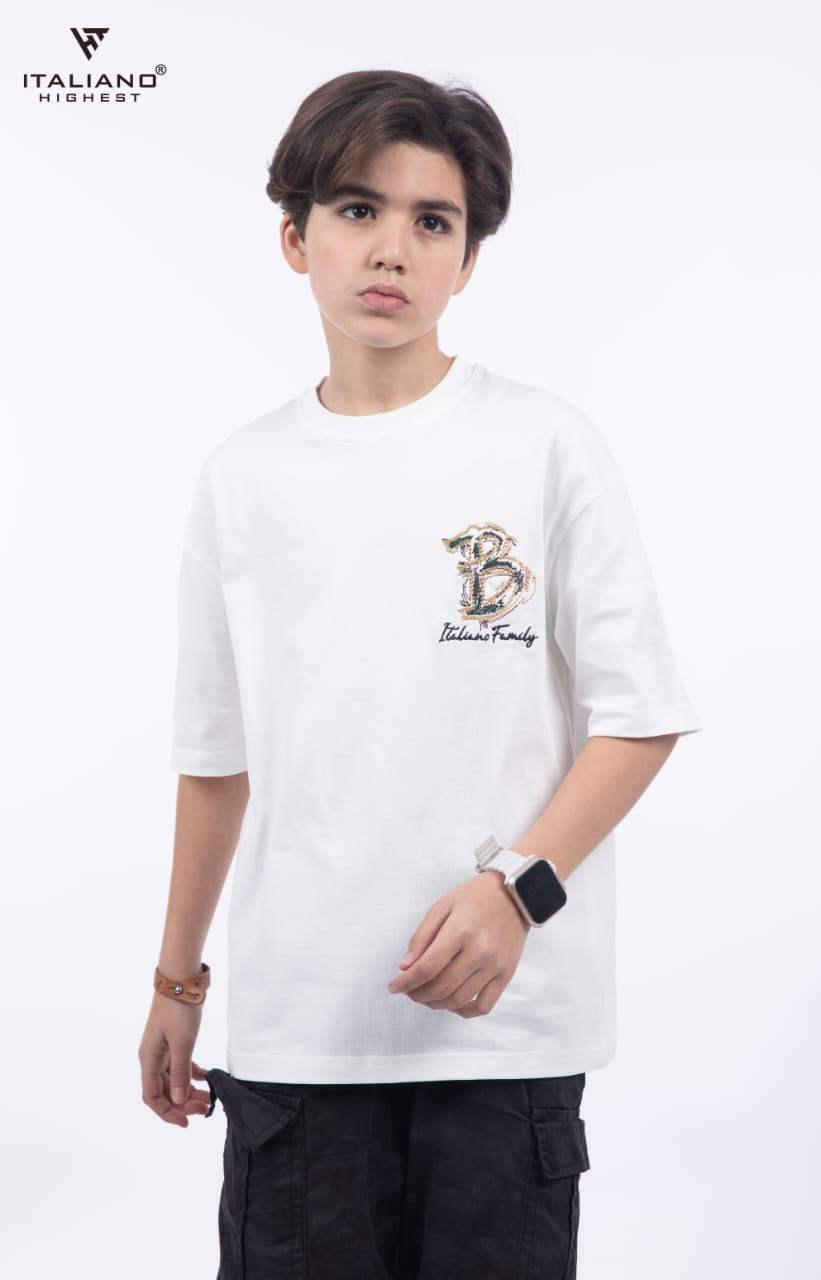 Boys T-Shirt OverSize Italiano ITSH1035