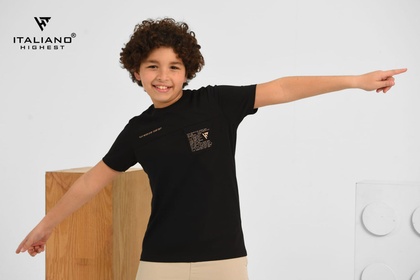 Boys T-Shirt Italiano ITSH38