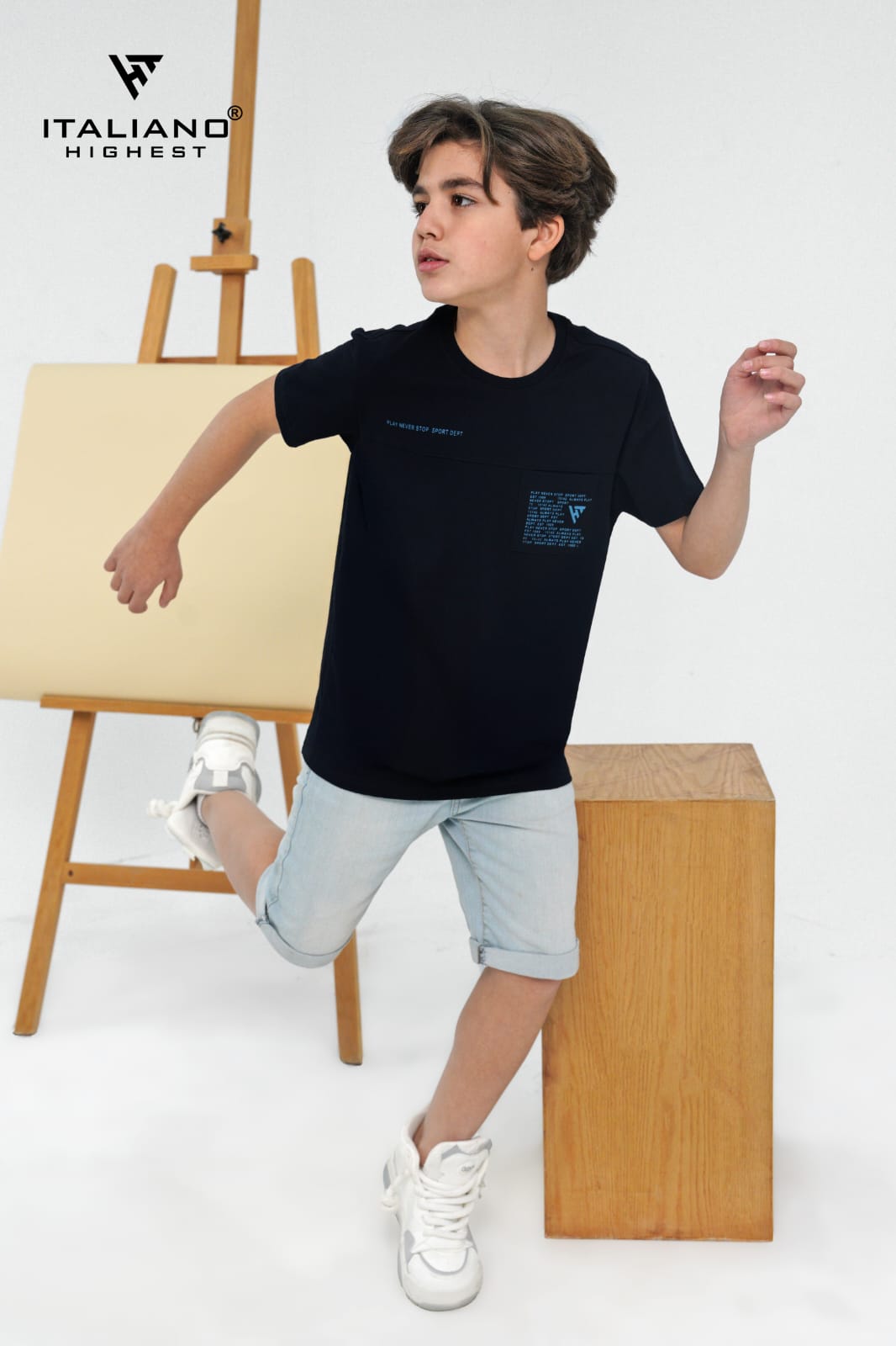 Boys T-Shirt Italiano ITSH38