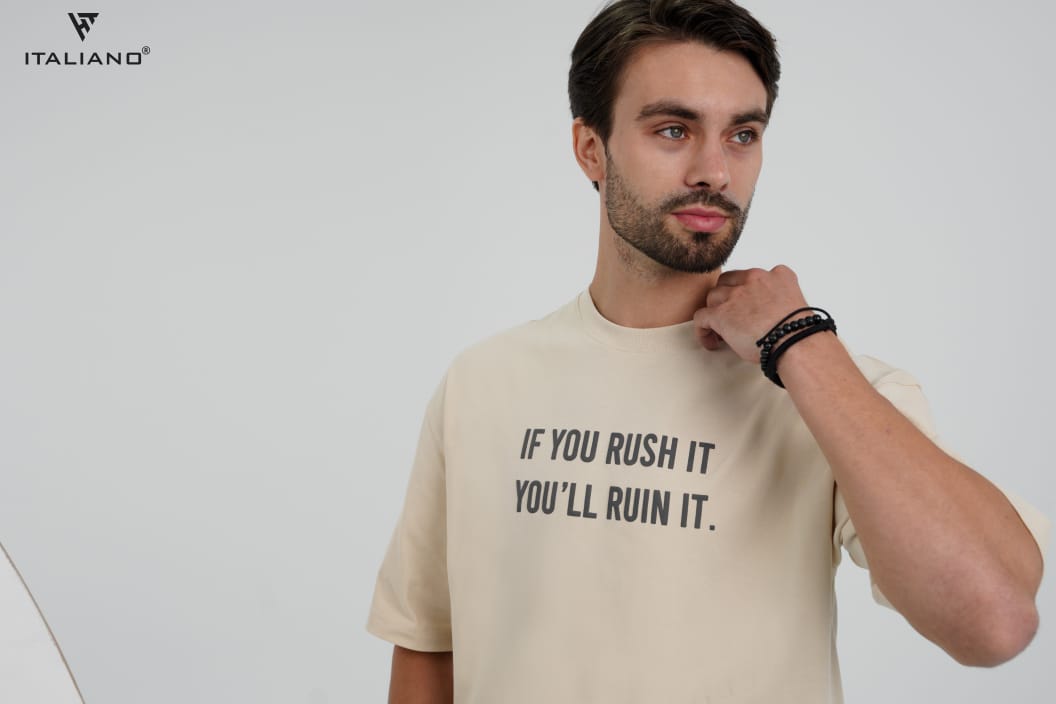Men T-Shirt OverSize Italiano ITSH1199