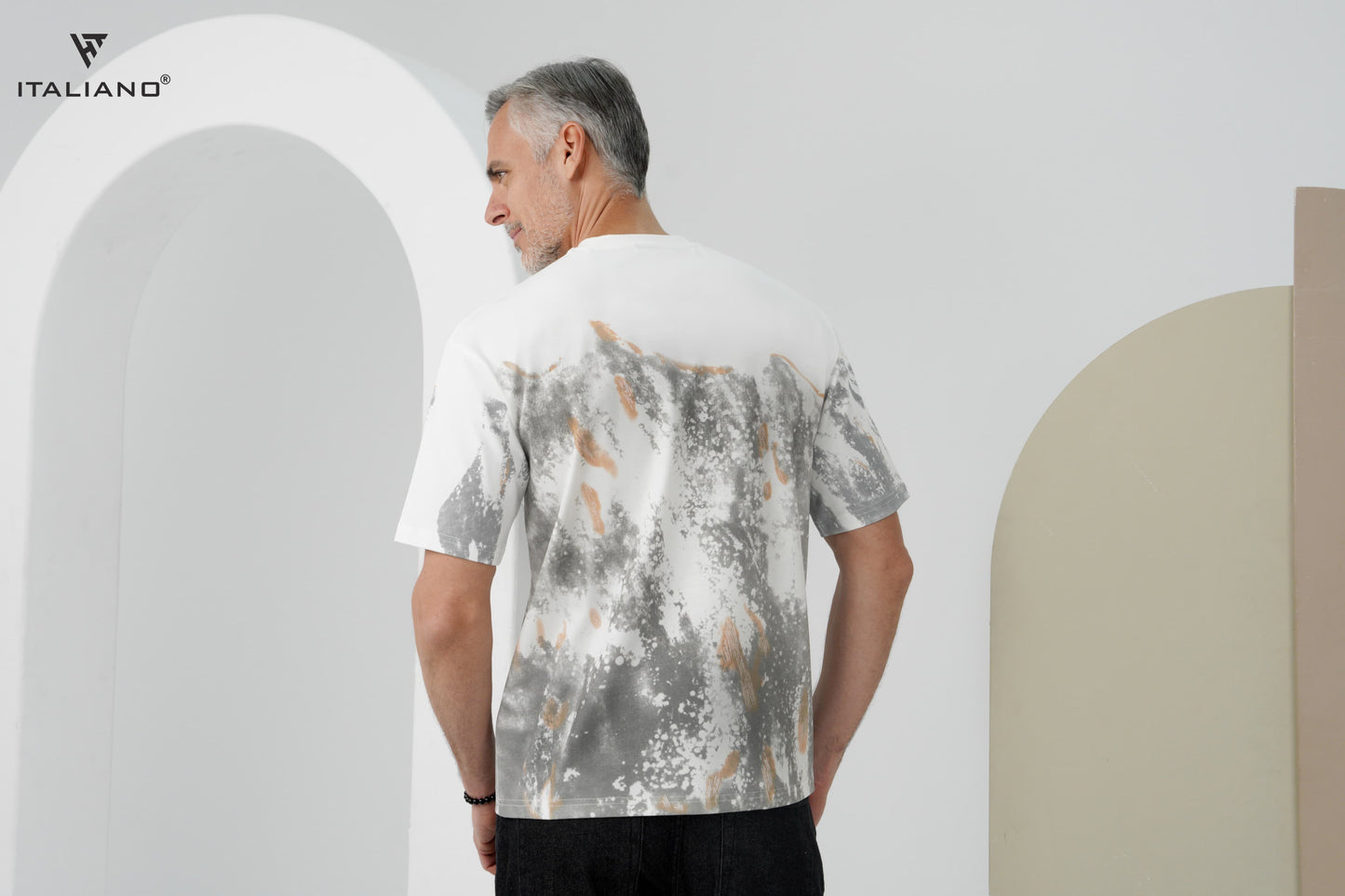 Men T-Shirt OverSize Italiano ITSH1070