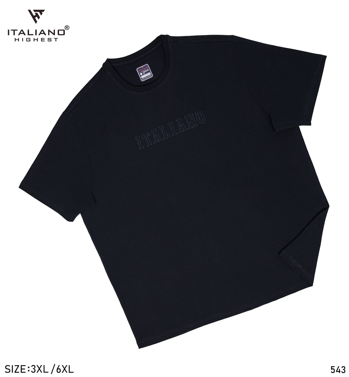 Men T-Shirt BigSize Italiano ITSH543