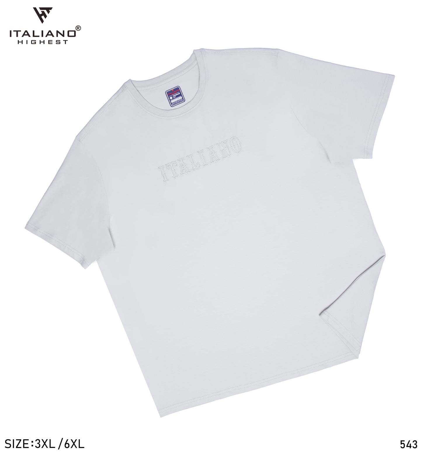 Men T-Shirt BigSize Italiano ITSH543