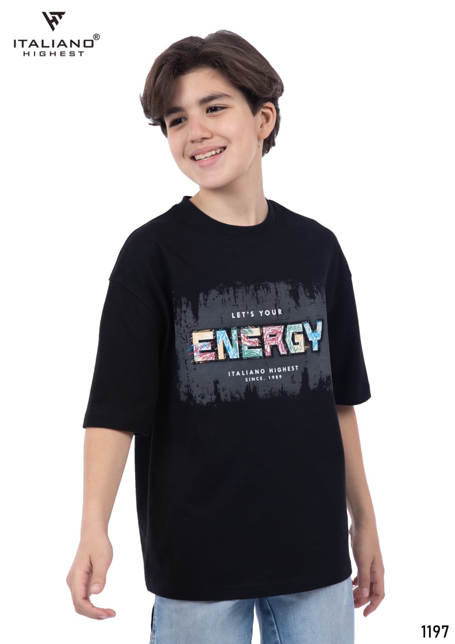 Boys T-Shirt OverSize Italiano ITSH 1198