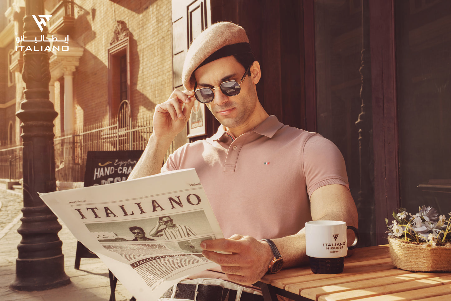 Men Polo T-Shirt ITSH320