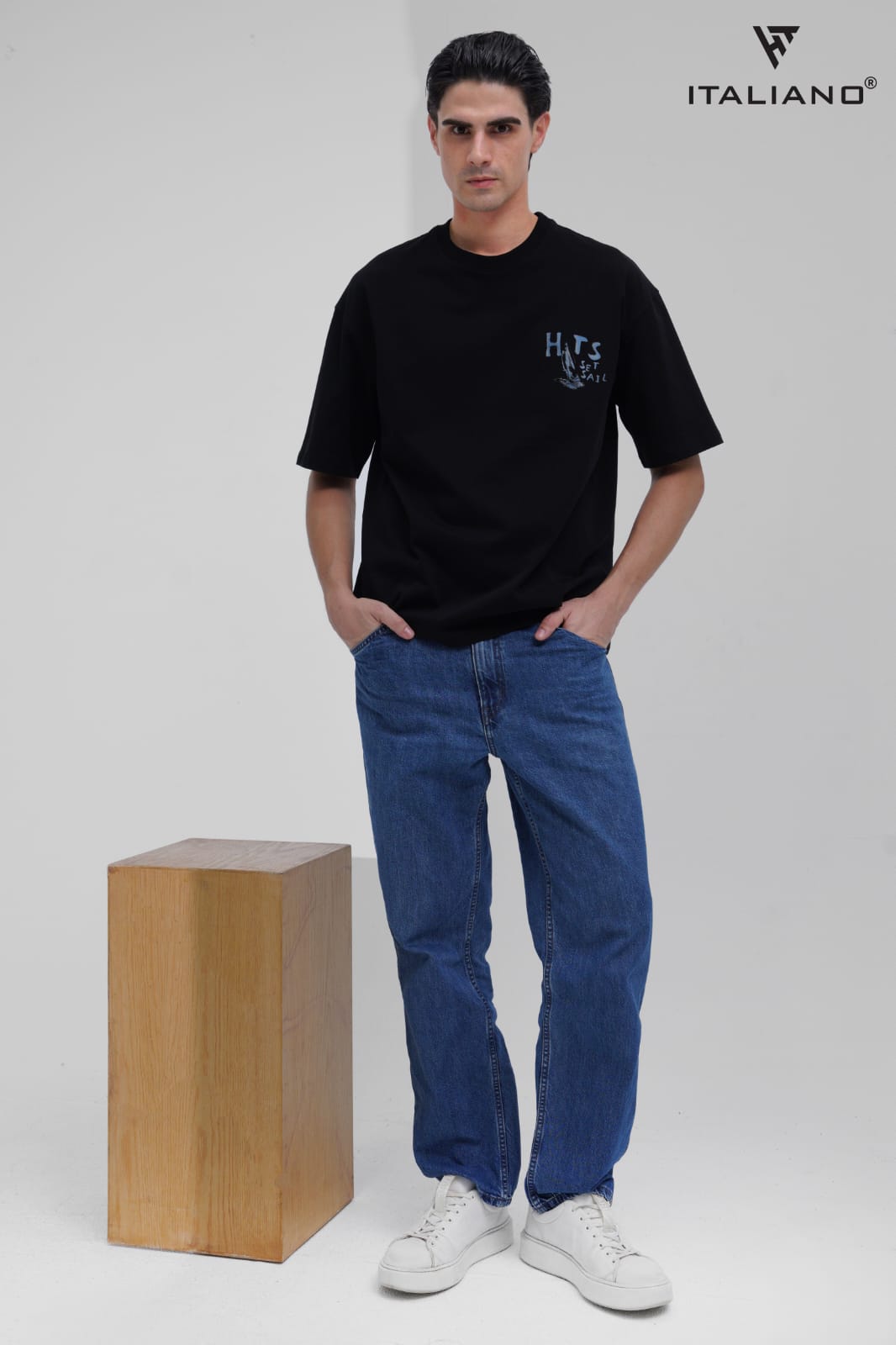 Men OverSize T-Shirt Italiano ITSH160
