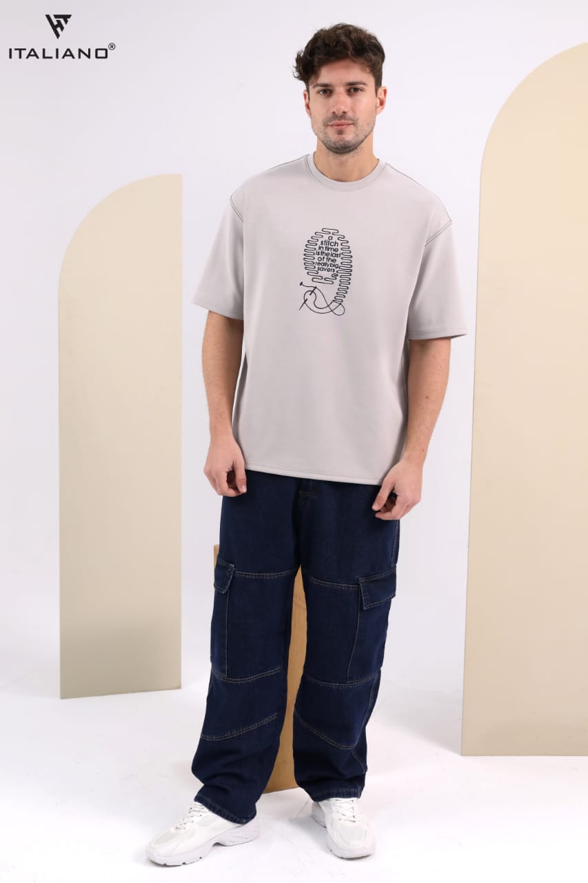 Men T-Shirt Italiano over size ITSH 296