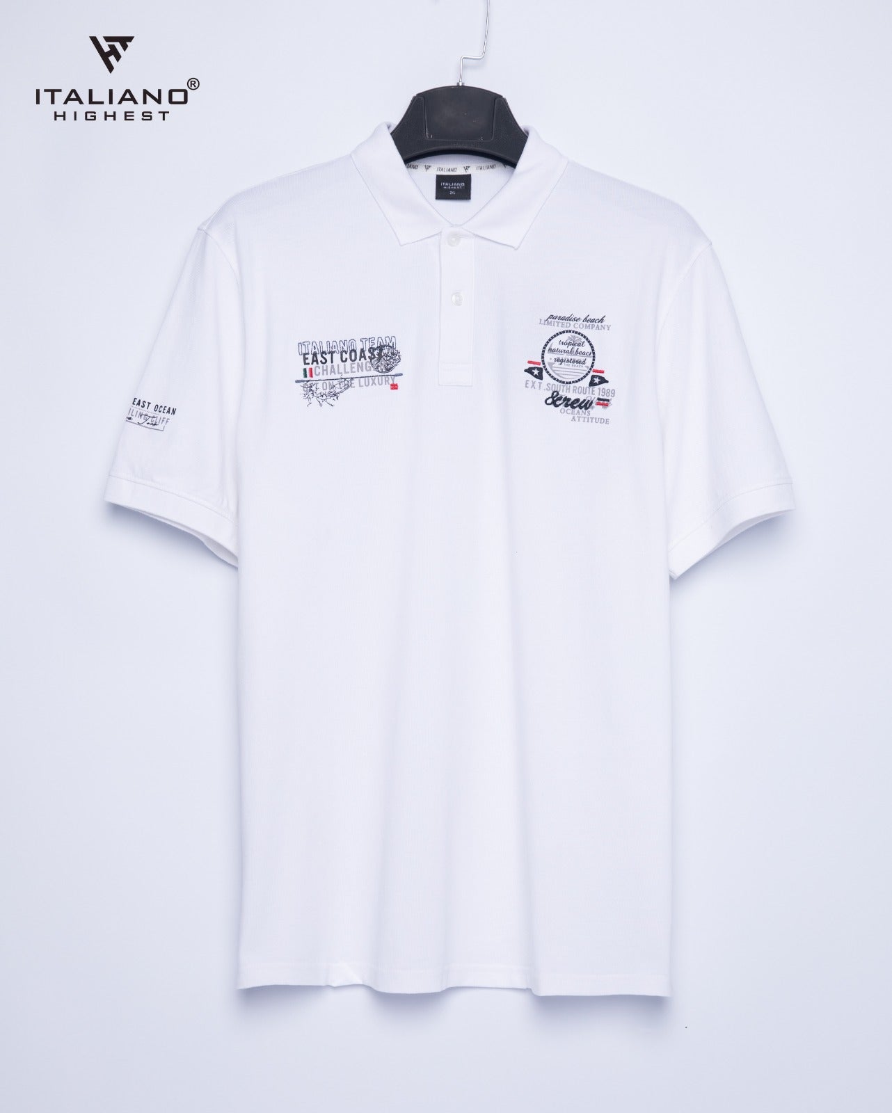 Men T-Shirt Polo Italiano ITSH07