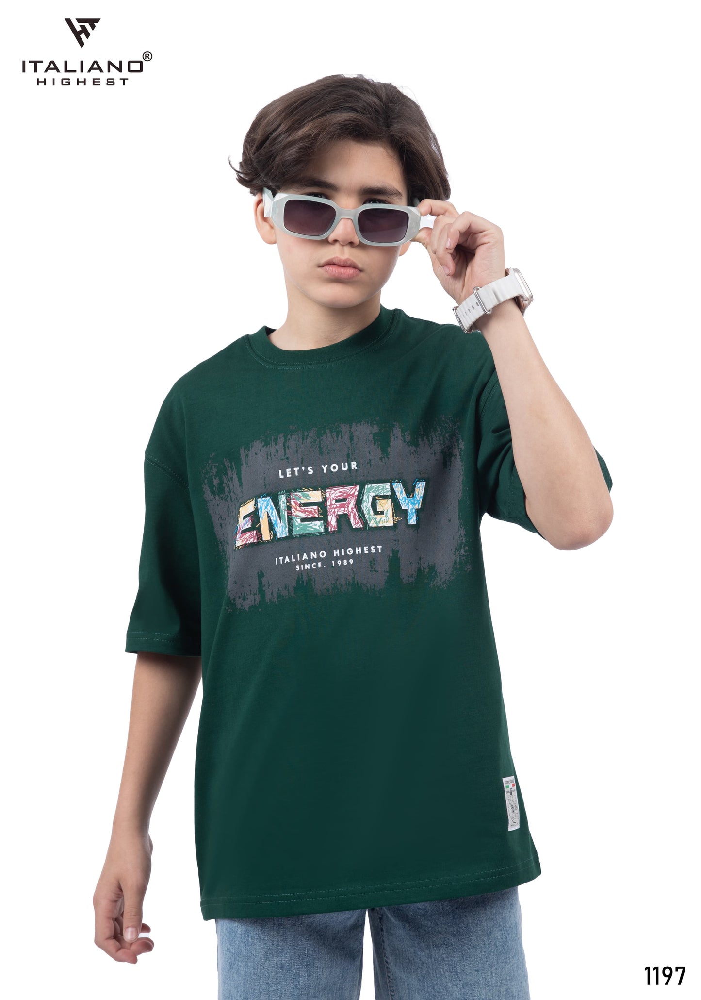 Boys T-Shirt OverSize Italiano ITSH 1198