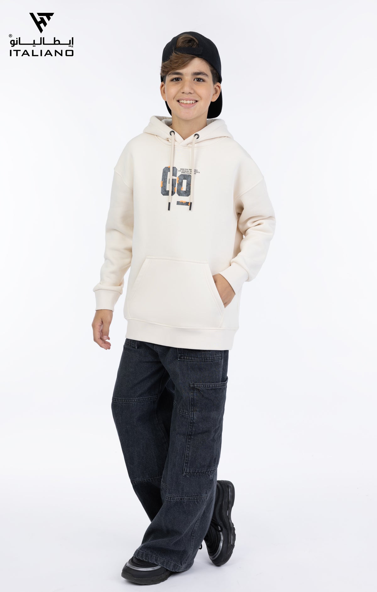 Boys OverSize Hoodie Italiano99