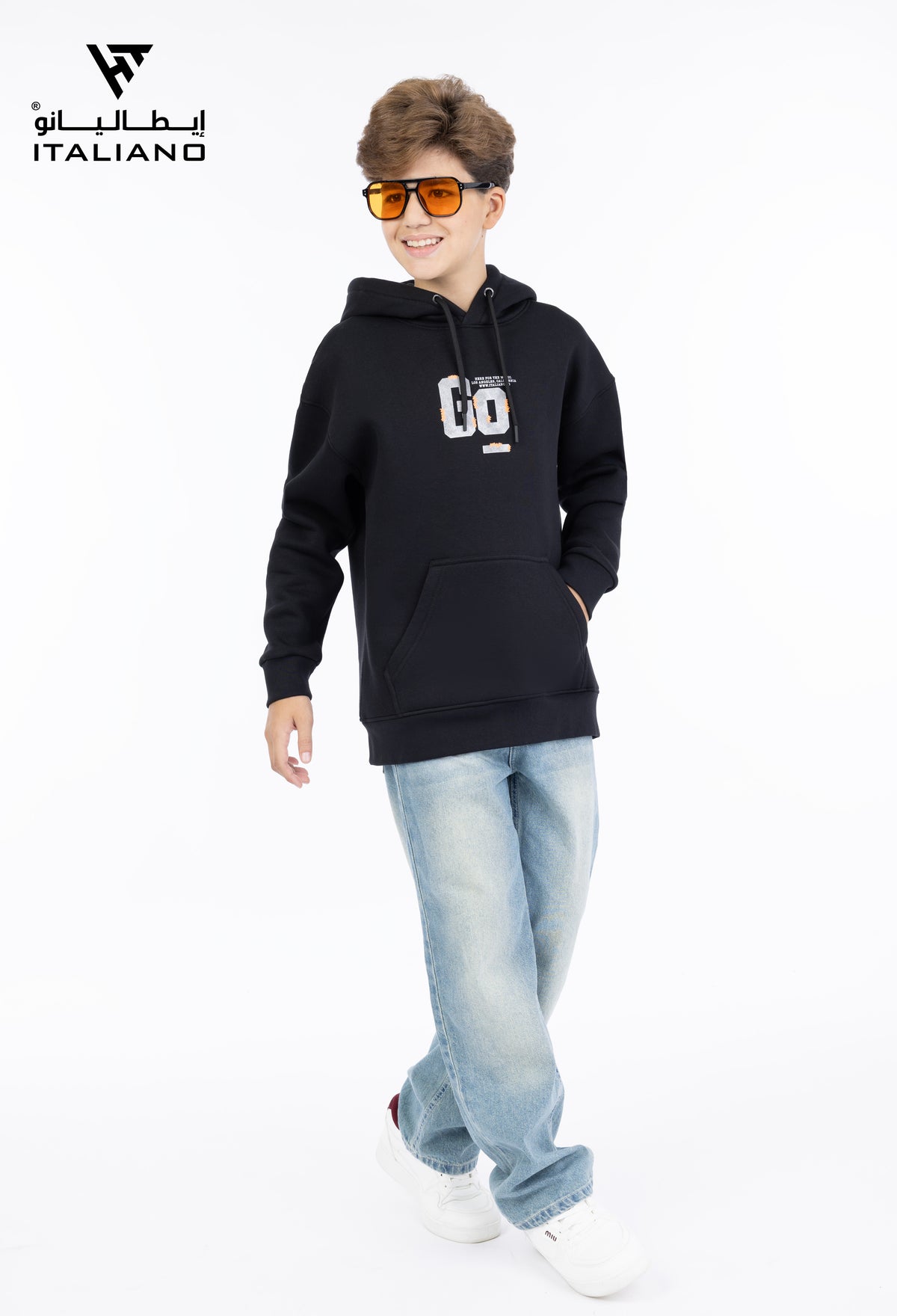 Boys OverSize Hoodie Italiano99
