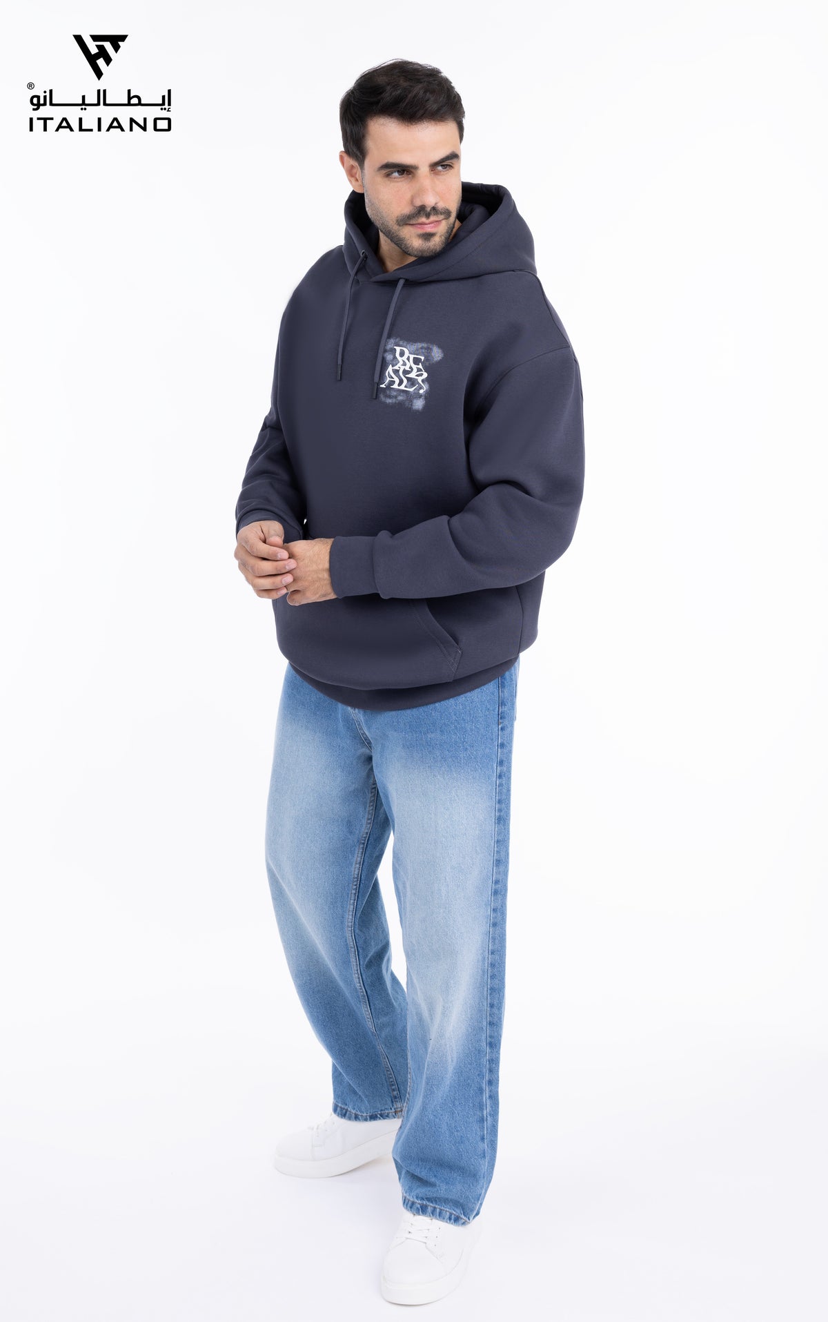 Men OverSize Hoodie Italiano120
