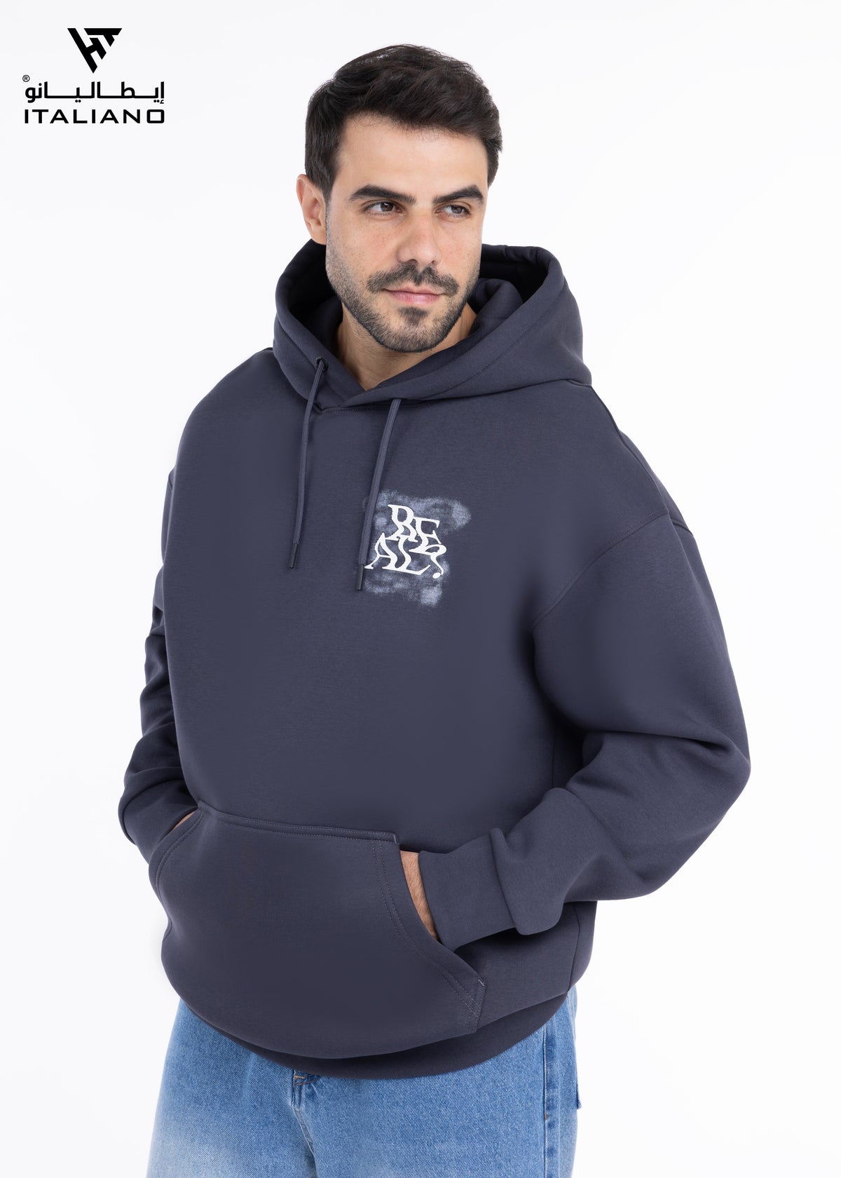 Men OverSize Hoodie Italiano120