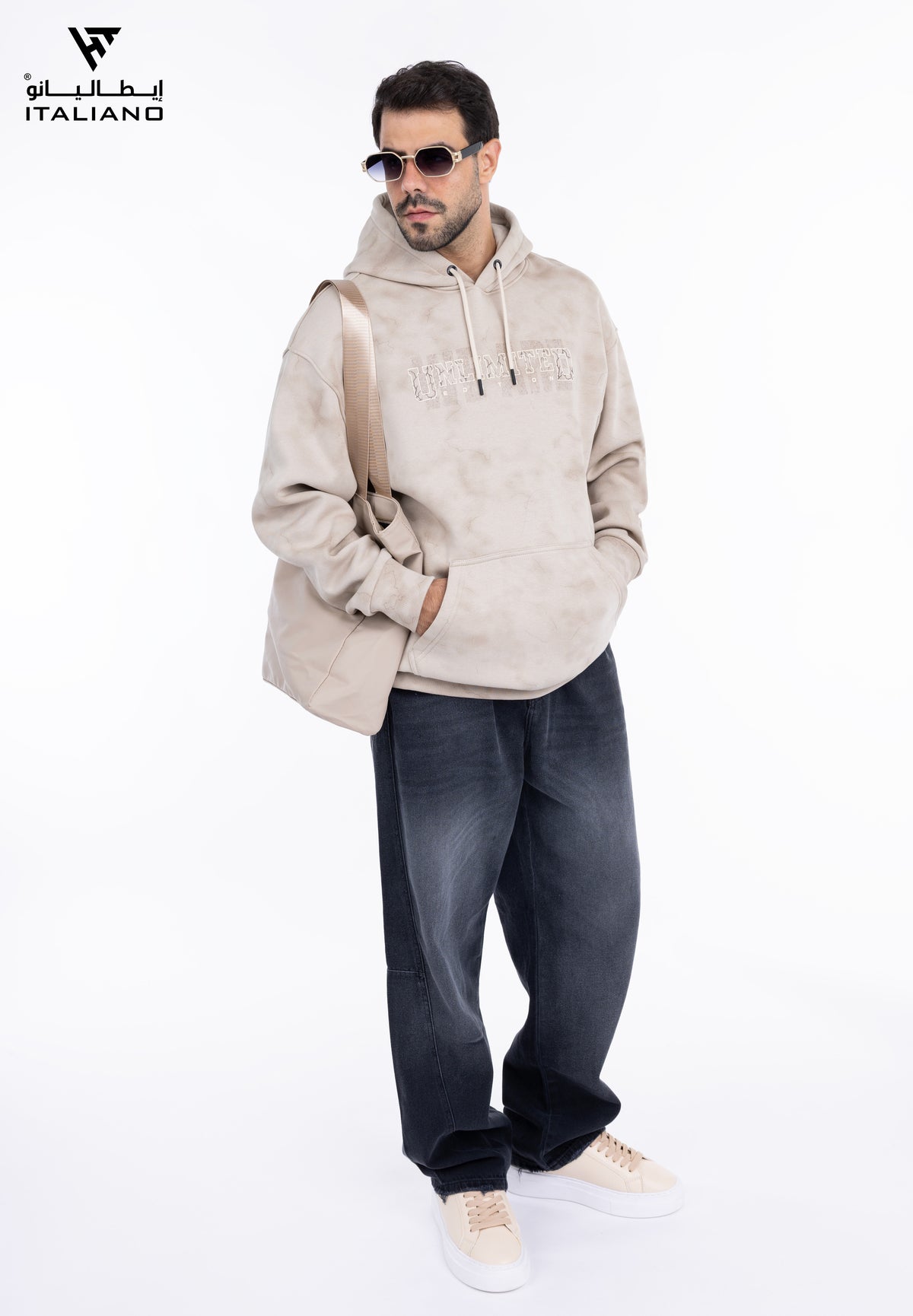 Men OverSize Hoodie Italiano119