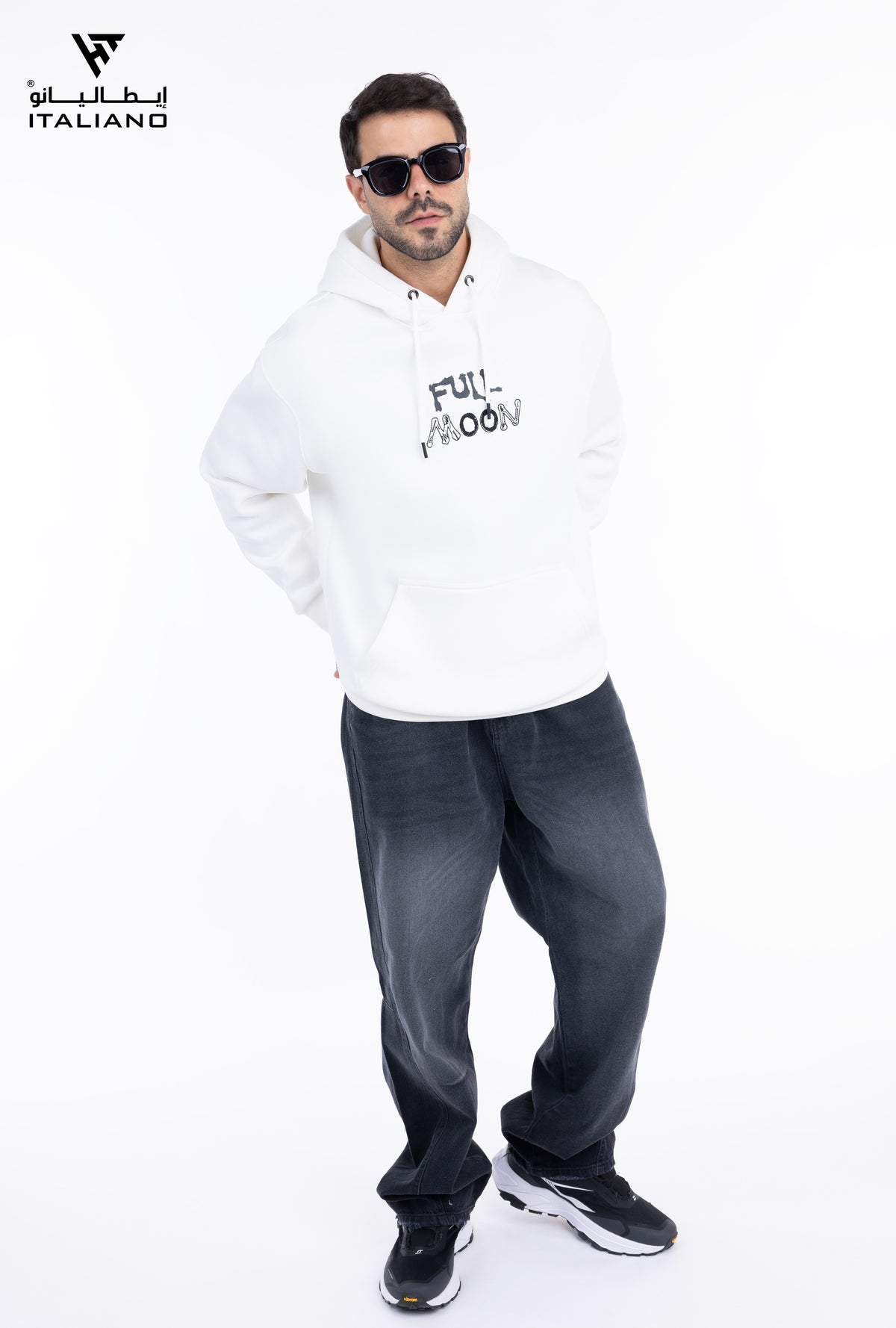 Men OverSize Hoodie Italiano90