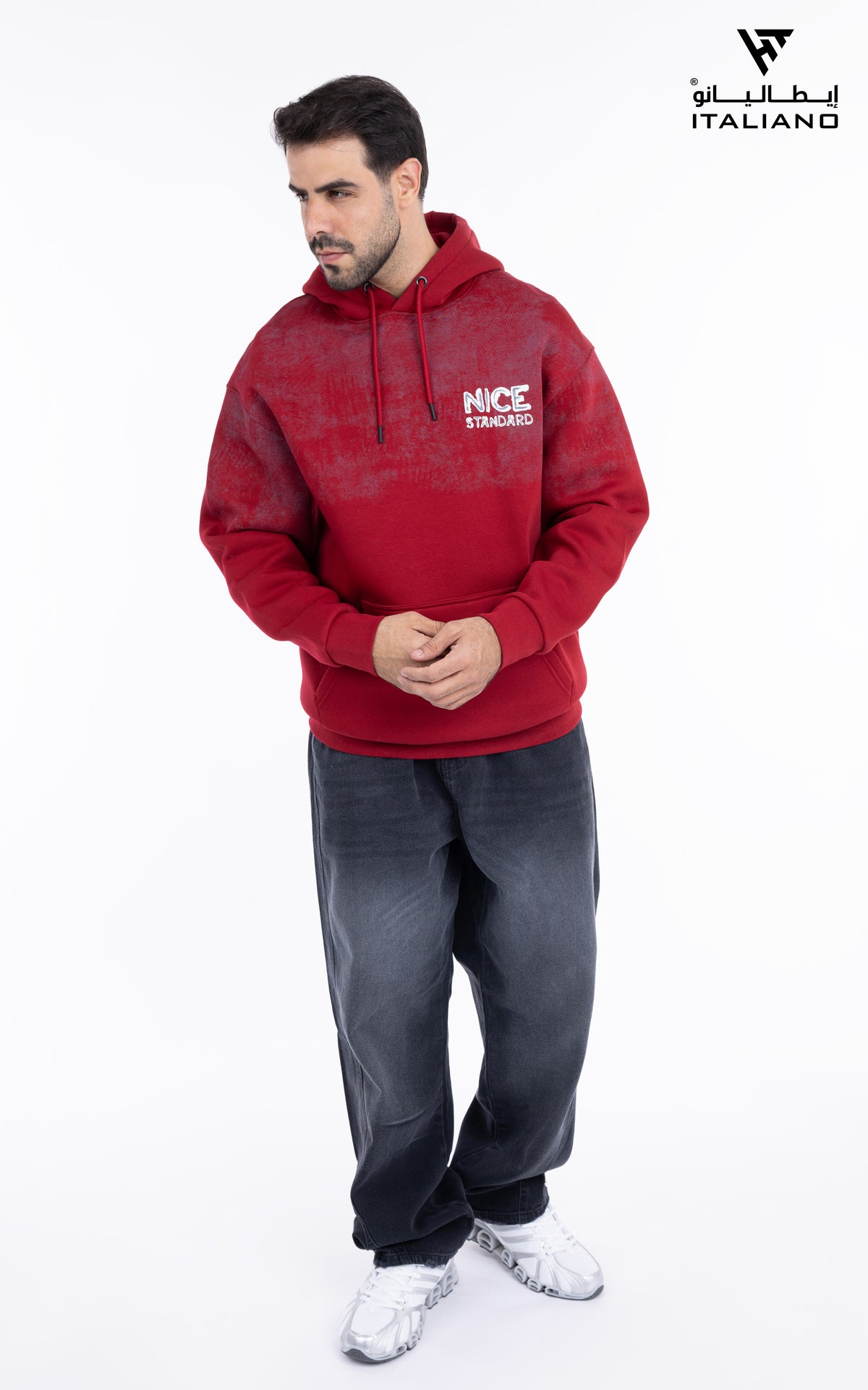 Men OverSize Hoodie Italiano81