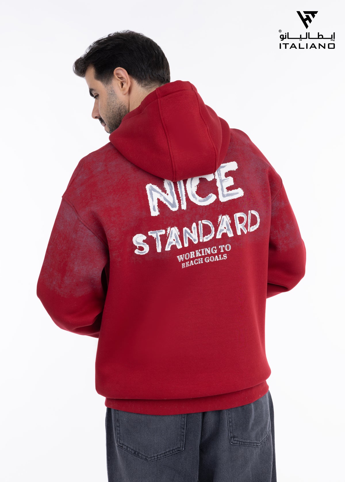 Men OverSize Hoodie Italiano81