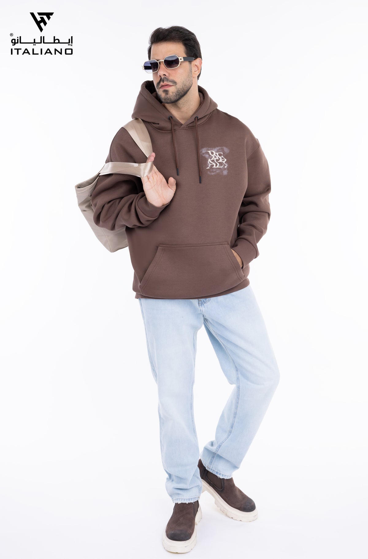 Men OverSize Hoodie Italiano120