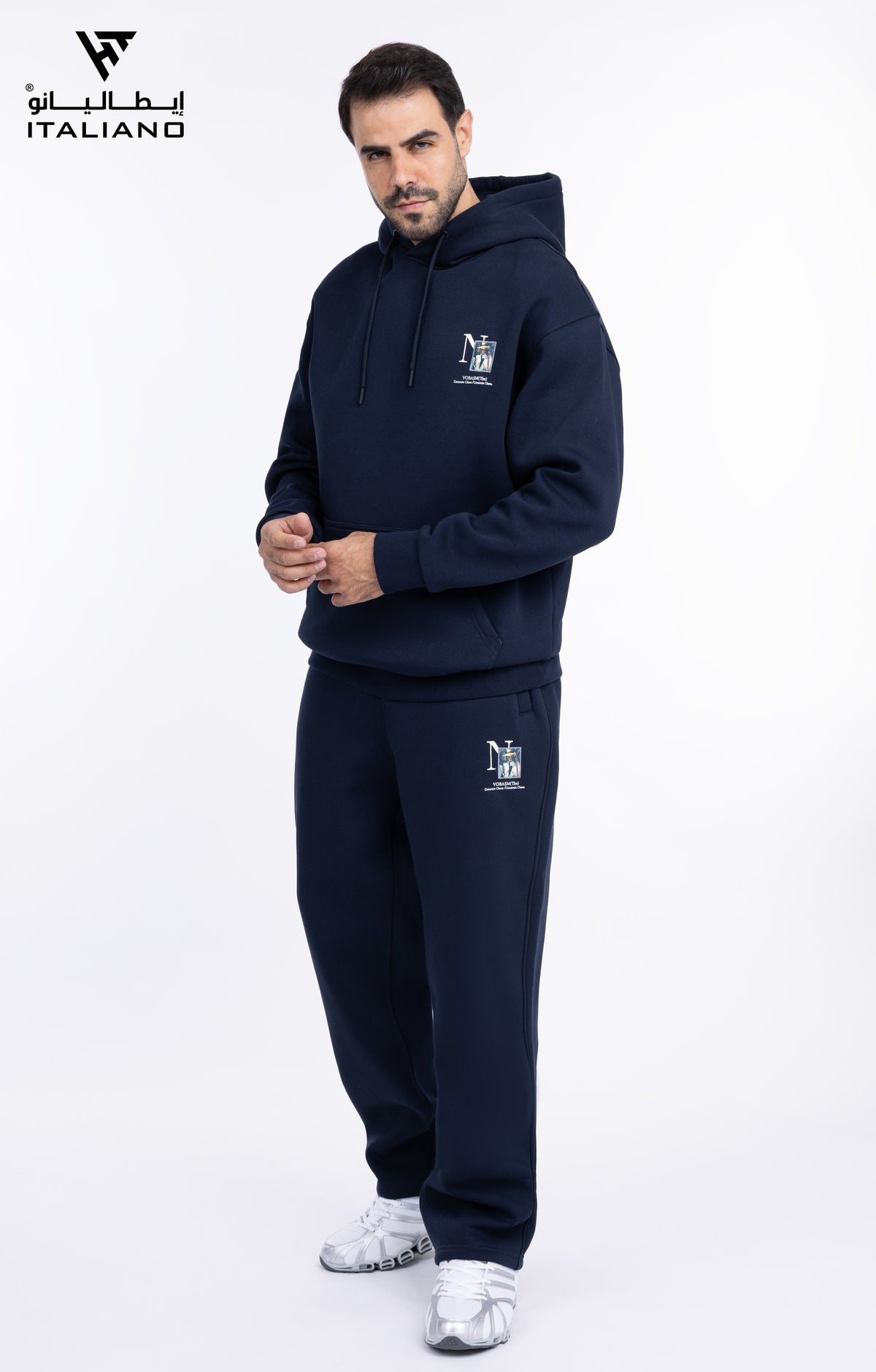 Men OverSize Hoodie Set Italiano101