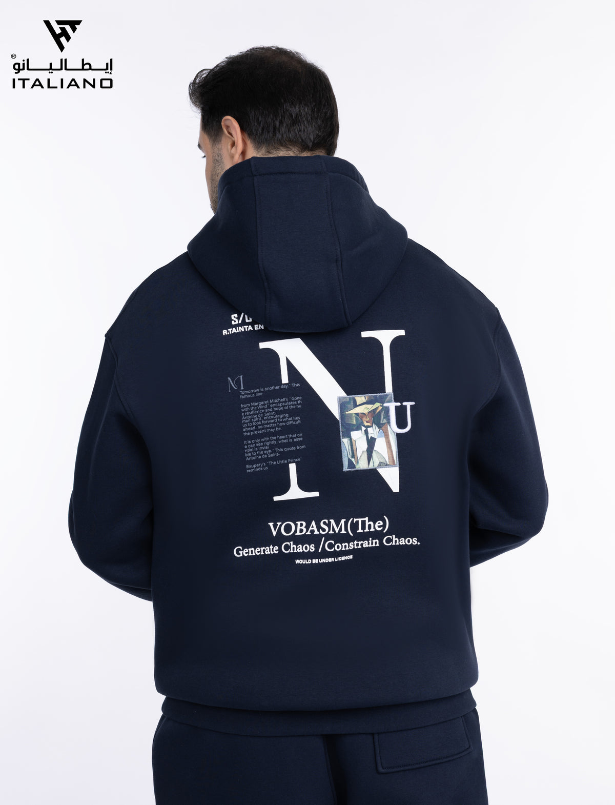 Men OverSize Hoodie Set Italiano101