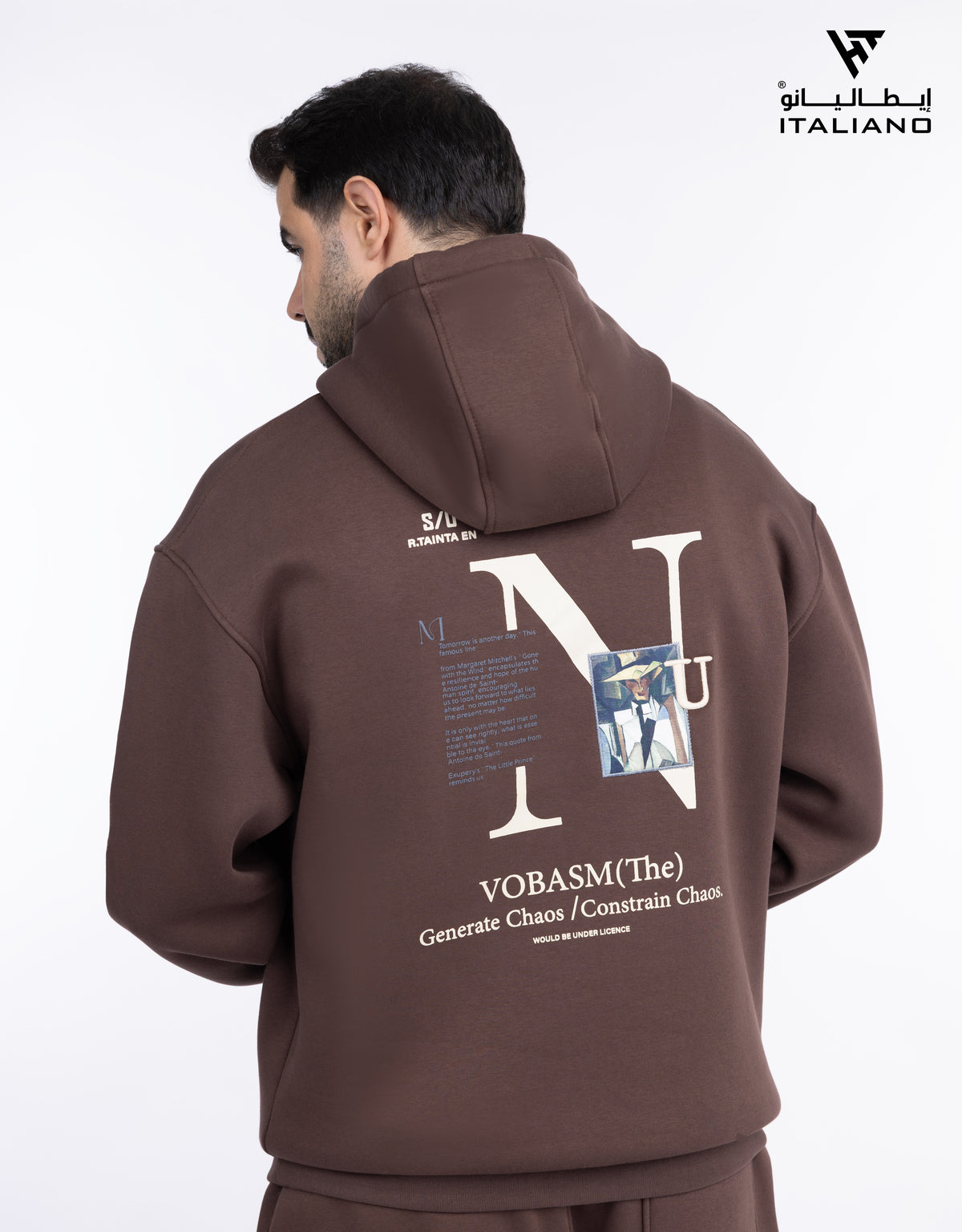 Men OverSize Hoodie Set Italiano101