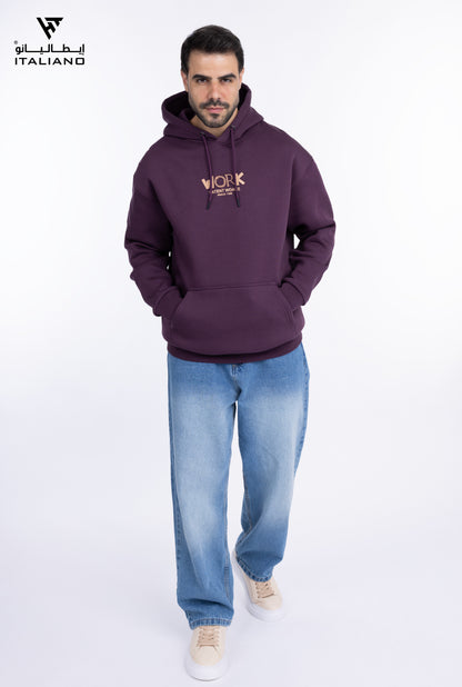 Men OverSize Hoodie Italiano93