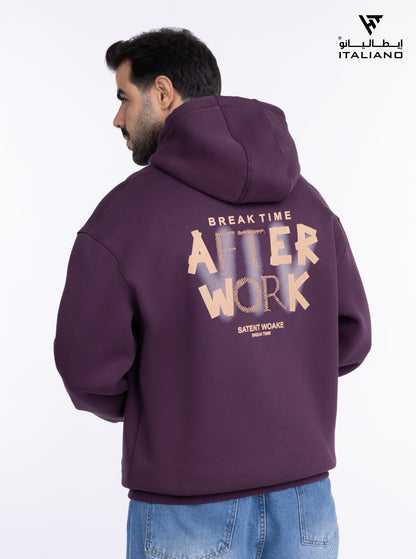 Men OverSize Hoodie Italiano93
