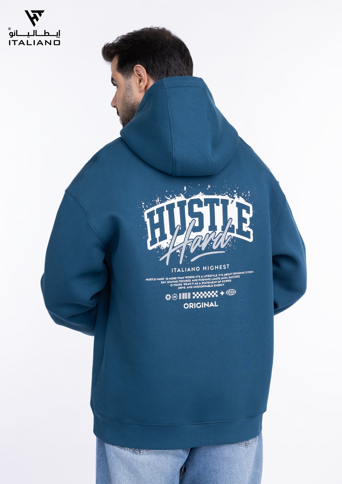 Men OverSize Hoodie Italiano67