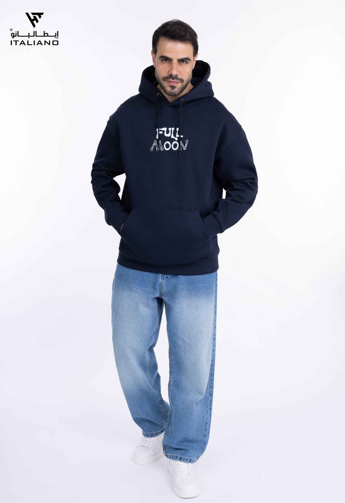 Men OverSize Hoodie Italiano90