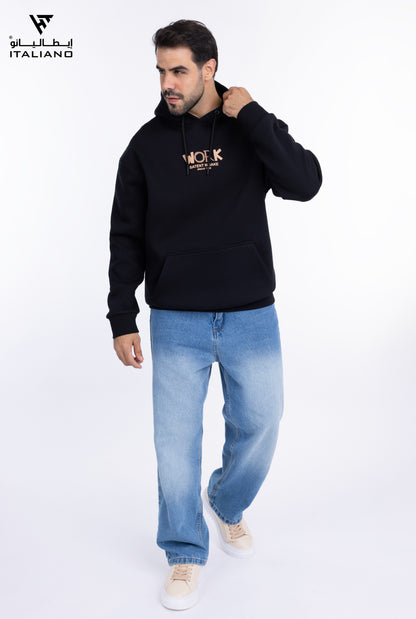 Men OverSize Hoodie Italiano93
