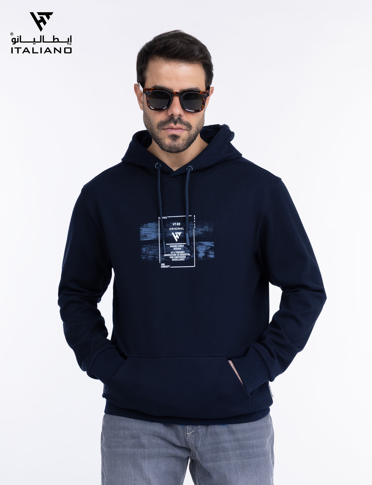 Men Hoodie Italiano248