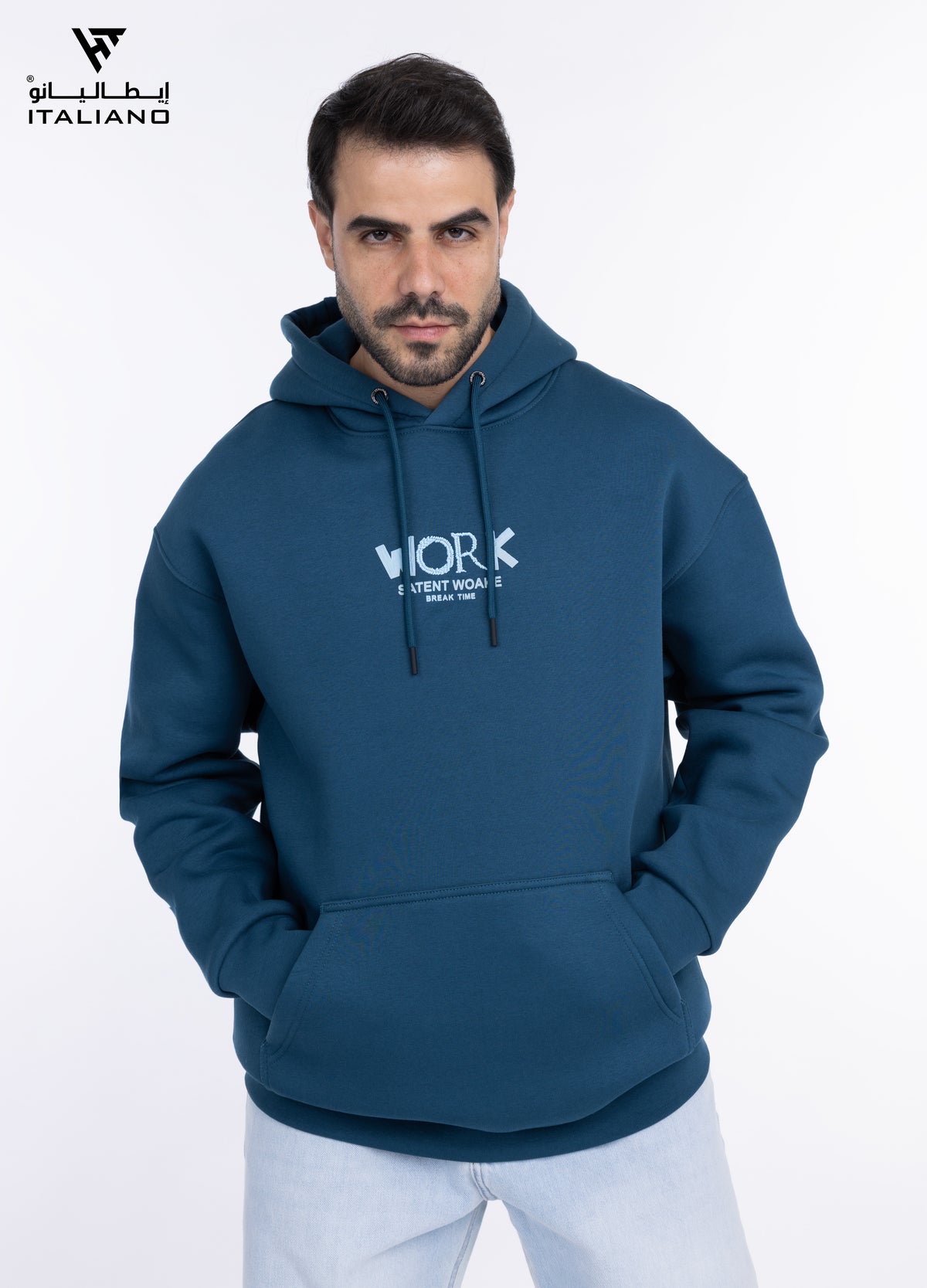Men OverSize Hoodie Italiano93
