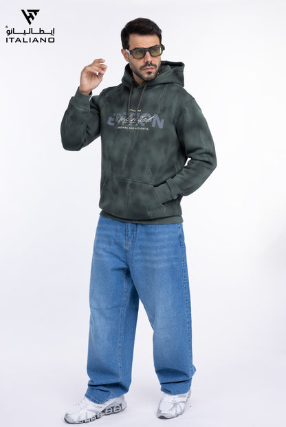 Men Hoodie Italiano811