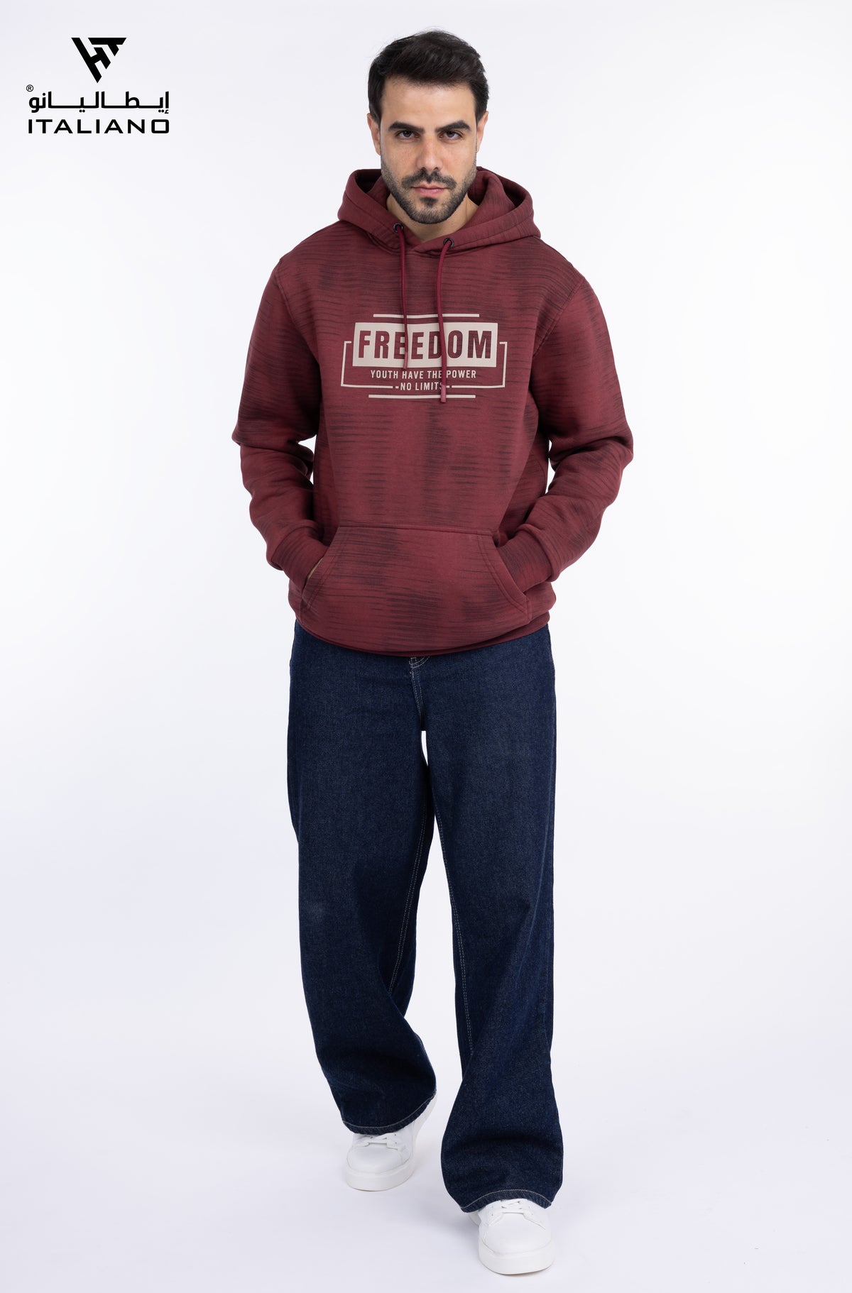 Men Hoodie Italiano815