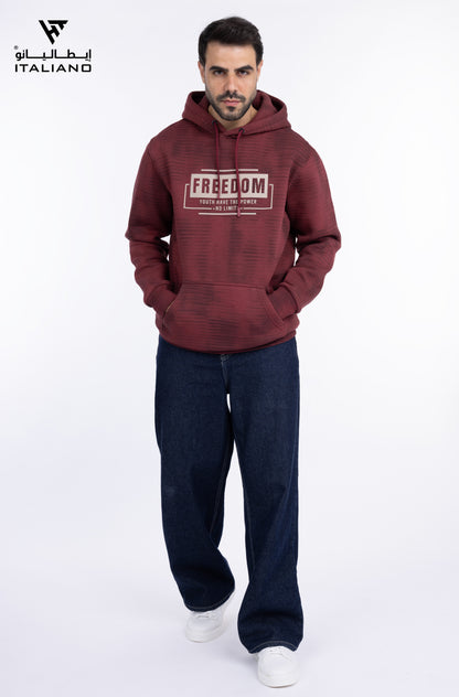 Men Hoodie Italiano815