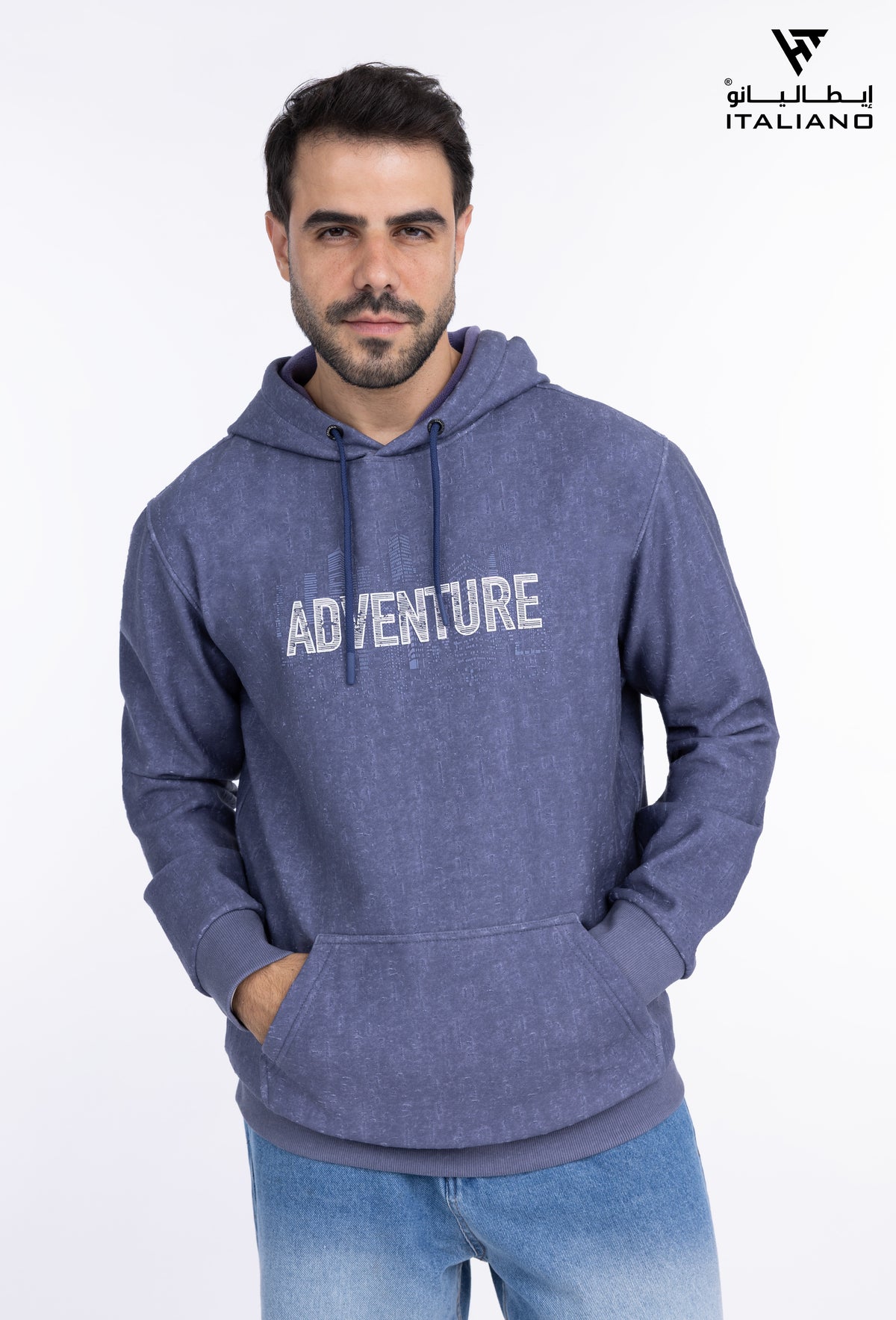 Men Hoodie Italiano968