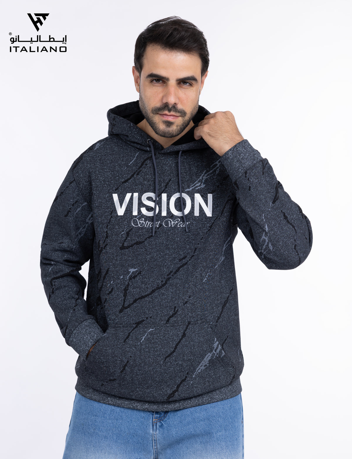 Men Hoodie Italiano1008
